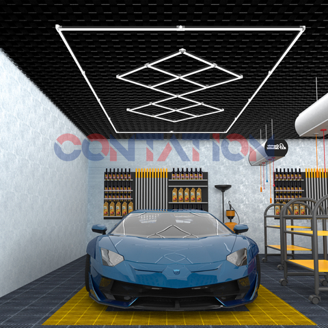 Garage Werkplaats Autoverzorging LED-autodetailverlichting 