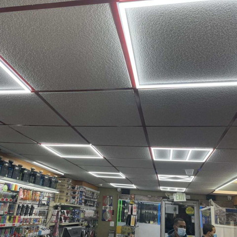 Energiesparendes dimmbares quadratisches LED-Licht, 3000 K Warmwei&szlig;, 4000 K Naturwei&szlig;, 6500 K Kaltwei&szlig;, moderne dekorative Beleuchtungsk&ouml;rper