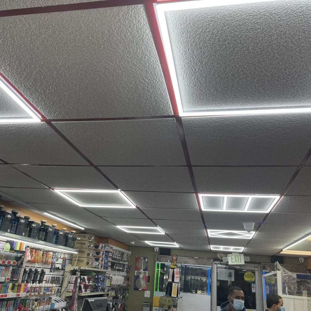 Energiesparendes dimmbares quadratisches LED-Licht, 3000 K Warmwei&szlig;, 4000 K Naturwei&szlig;, 6500 K Kaltwei&szlig;, moderne dekorative Beleuchtungsk&ouml;rper