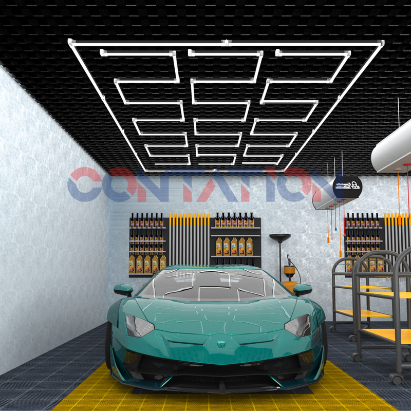 LED-autowasverlichting en hoge helderheid Auto Beauty Wash-verlichting voor autowerkplaats