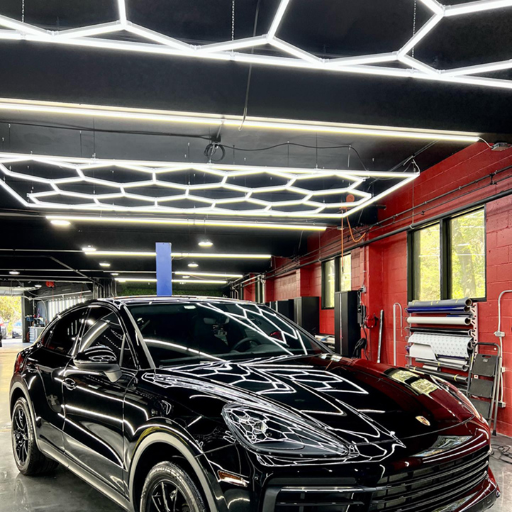 Luz LED hexagonal